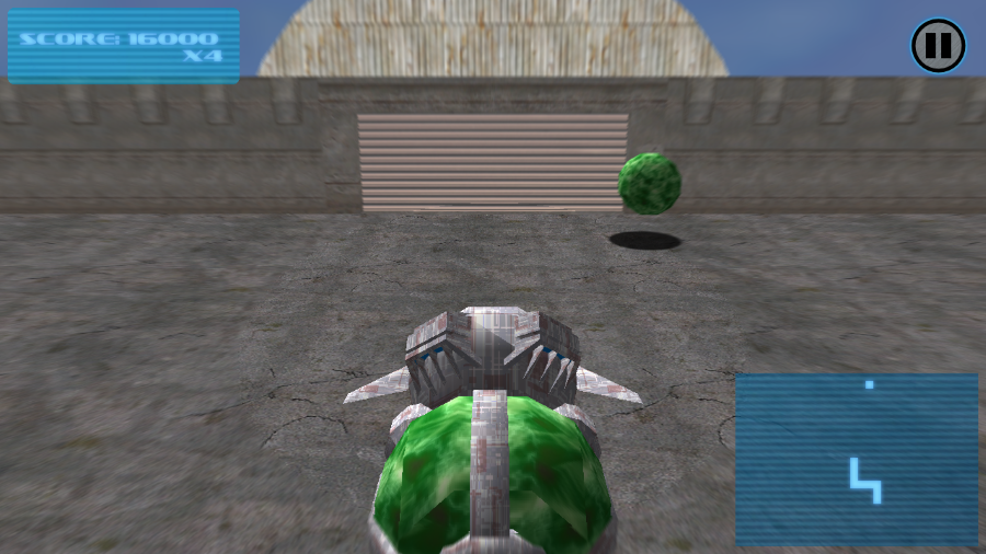 Screen shot of Snakerunner in game